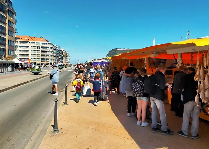 Lägenhet Cozy In With Wifi Oostende